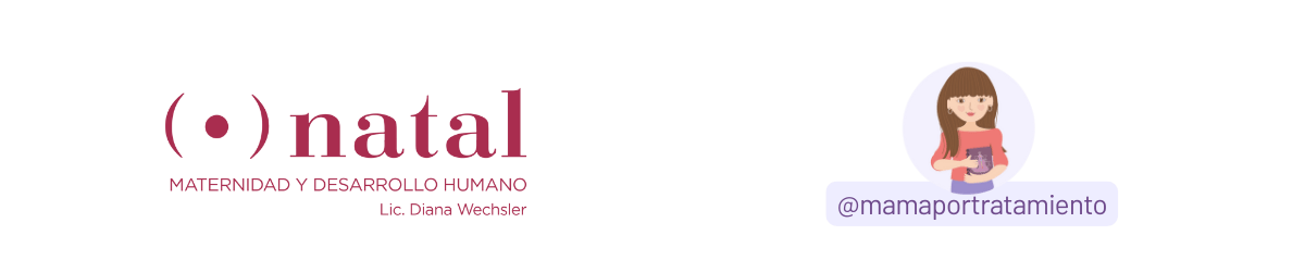 logo de Natal, Diana Wechsler y mama por tratamiento, Luciana Muñoz